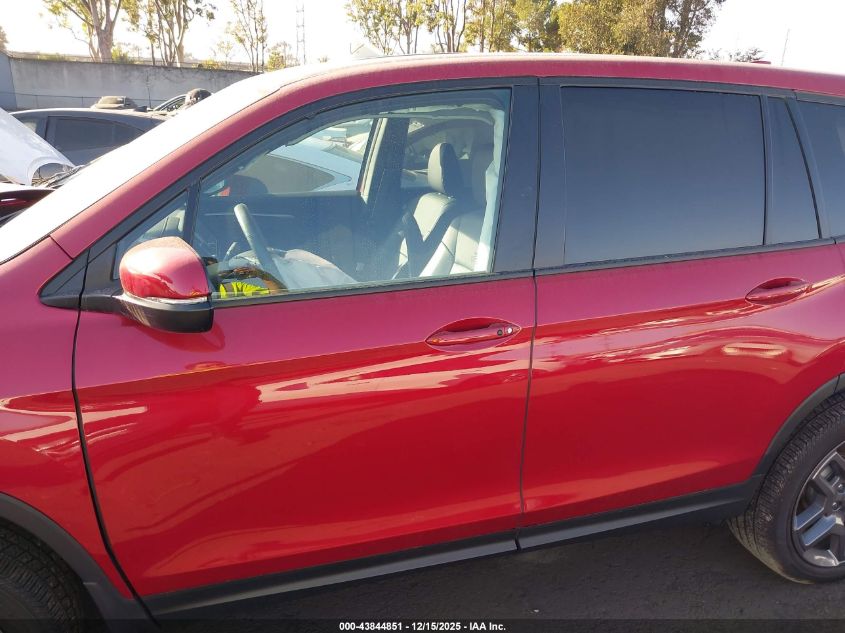 2023 Honda Passport Awd Ex-L VIN: 5FNYF8H56PB043656 Lot: 43844851