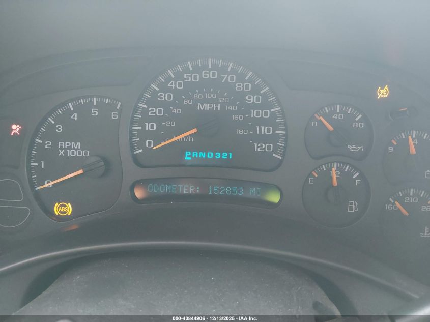 2005 Chevrolet Tahoe Lt VIN: 1GNEK13T55J197607 Lot: 43844906