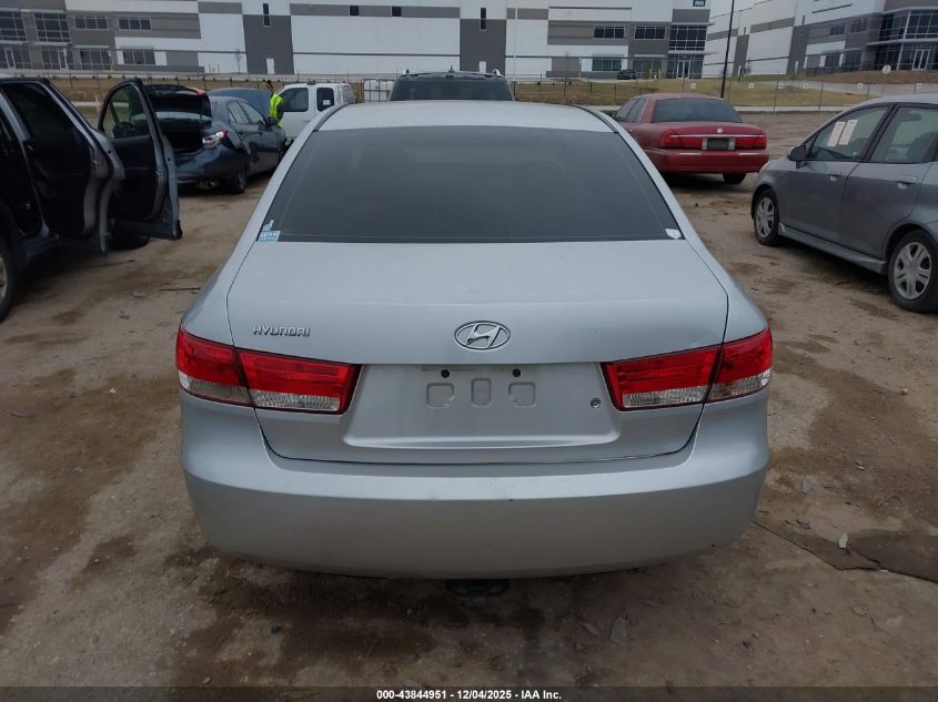 2007 Hyundai Sonata Gls VIN: 5NPET46C67H230385 Lot: 43844951
