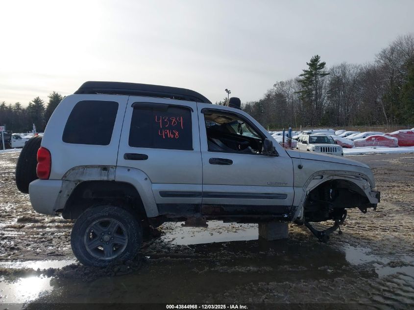 2004 Jeep Liberty Renegade VIN: 1J4GL38K24W141758 Lot: 43844968