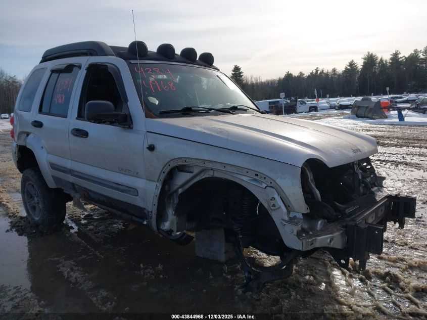 2004 Jeep Liberty Renegade VIN: 1J4GL38K24W141758 Lot: 43844968