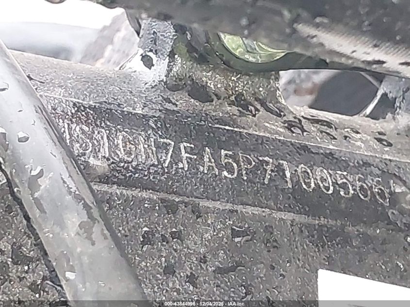 2023 Suzuki Gsx-R600 VIN: JS1GN7FA5P7100566 Lot: 43844996