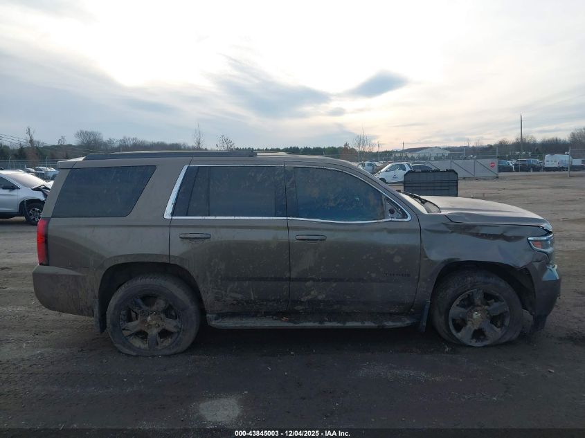 2015 Chevrolet Tahoe Lt VIN: 1GNSKBKC1FR578884 Lot: 43845003