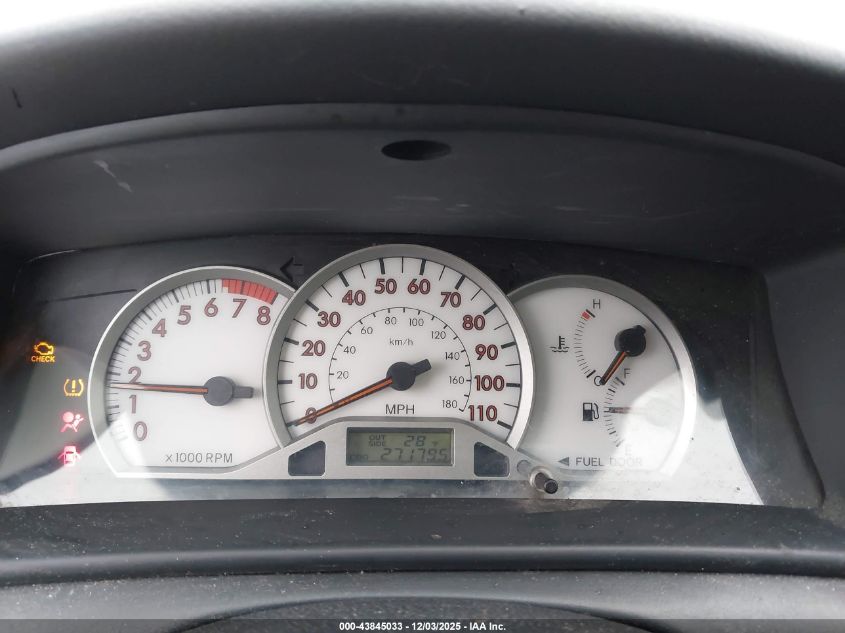 2005 Toyota Corolla S VIN: 2T1BR32E85C322603 Lot: 43845033