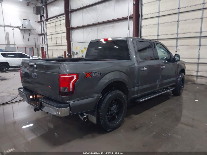 2016 Ford F-150 Xlt VIN: 1FTEW1EF5GKF58660 Lot: 43845064