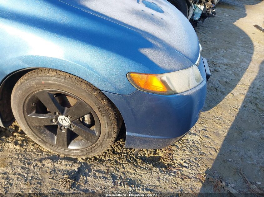 2006 Honda Civic Lx VIN: 1HGFA16586L089728 Lot: 43845073