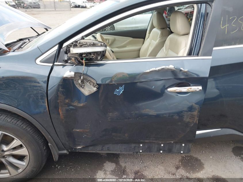 2015 Nissan Murano Sl VIN: 5N1AZ2MHXFN274965 Lot: 43845080