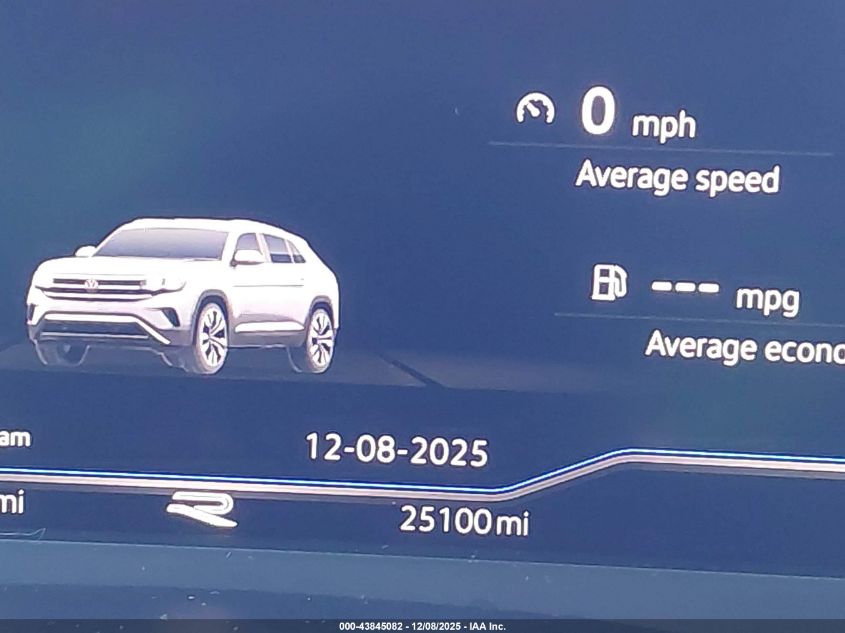 2023 Volkswagen Atlas Cross Sport 3.6L V6 Sel/3.6L V6 Sel R-Line Black VIN: 1V2SE2CA8PC215028 Lot: 43845082