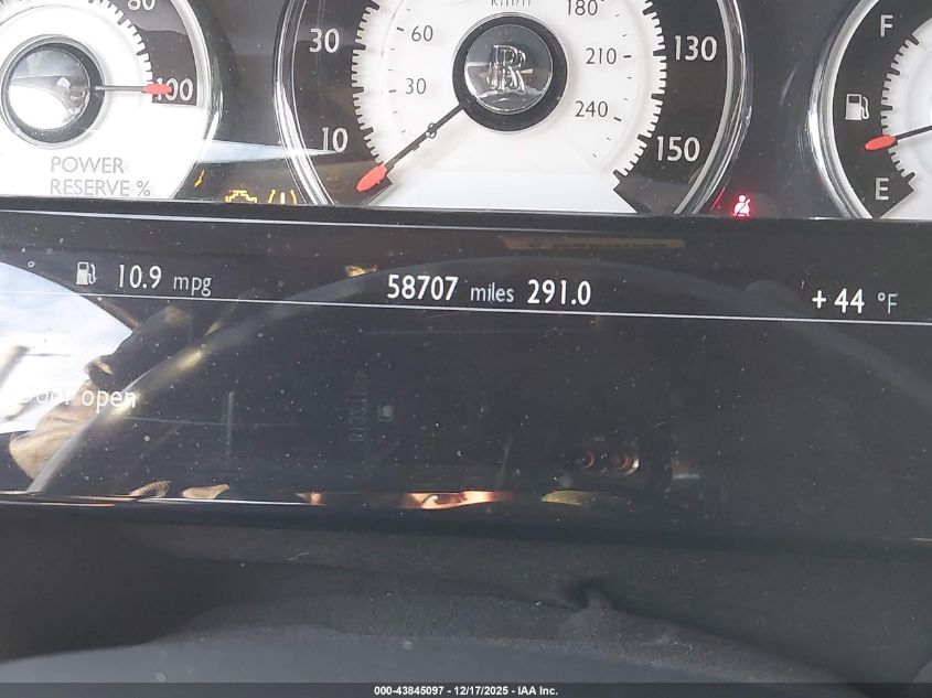 2014 Rolls-Royce Wraith VIN: SCA665C56EUX84558 Lot: 43845097