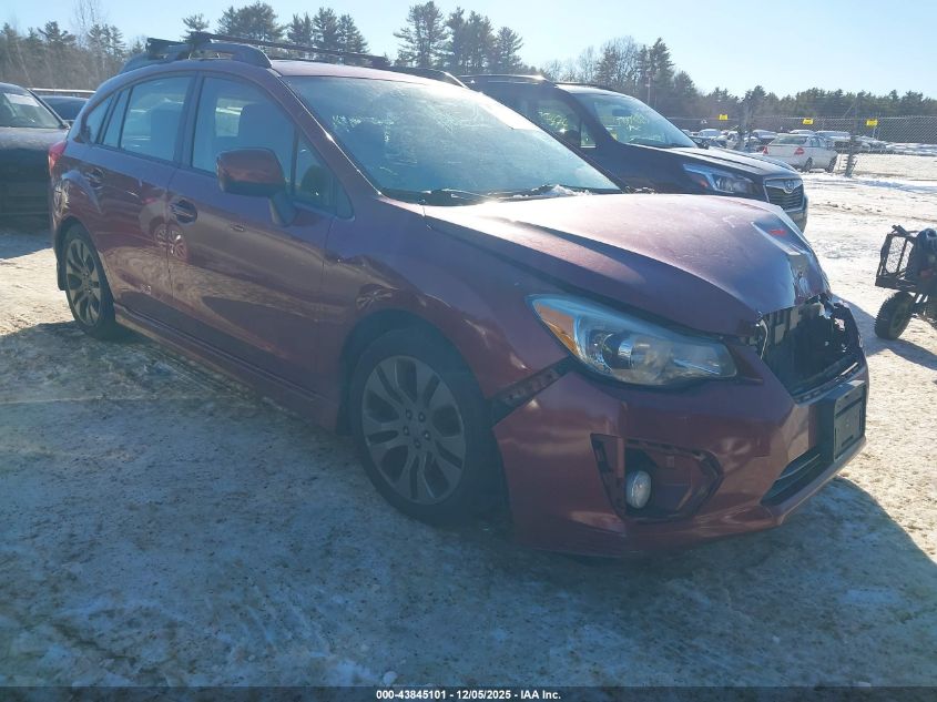 SUBARU IMPREZA 2.0I SPORT LIMITED