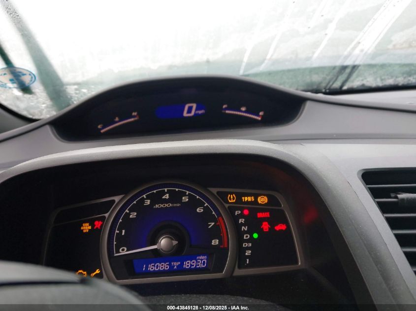 2008 Honda Civic Lx VIN: 1HGFA16538L036017 Lot: 43845128