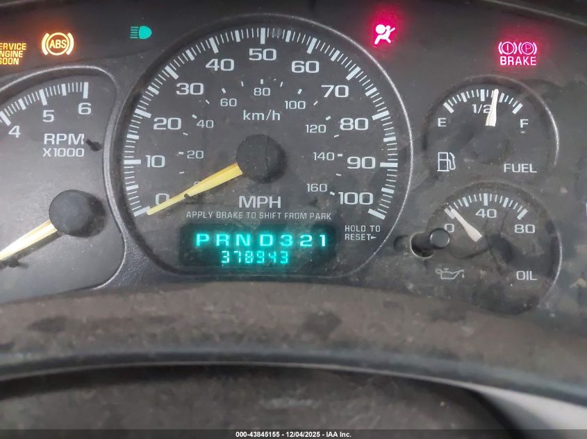 2000 Chevrolet Silverado 1500 Ls VIN: 2GCEC19T6Y1401035 Lot: 43845155