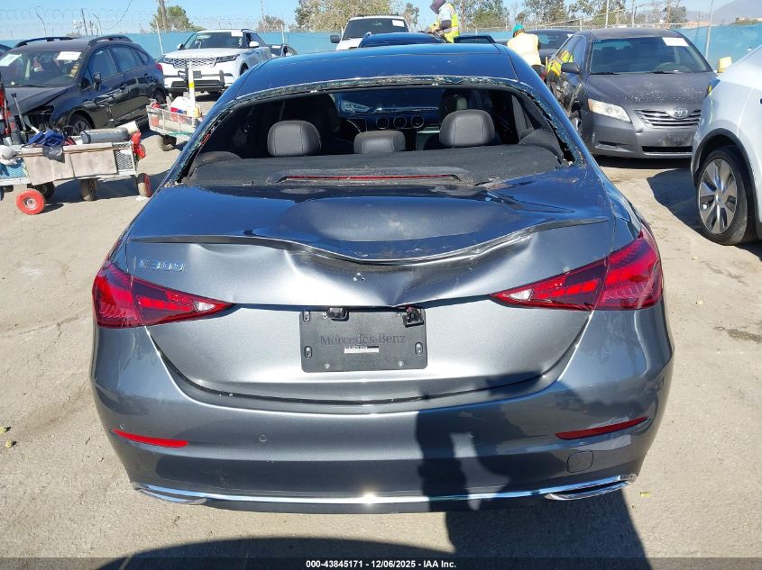 2023 Mercedes-Benz C 300 Sedan VIN: W1KAF4GB7PR129348 Lot: 43845171