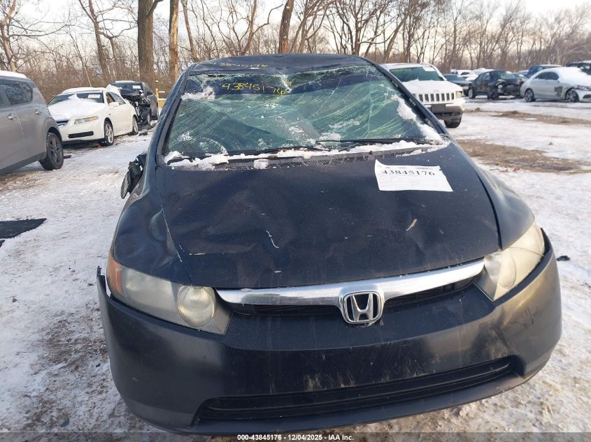 2008 Honda Civic Lx VIN: 1HGFA15558L069327 Lot: 43845176