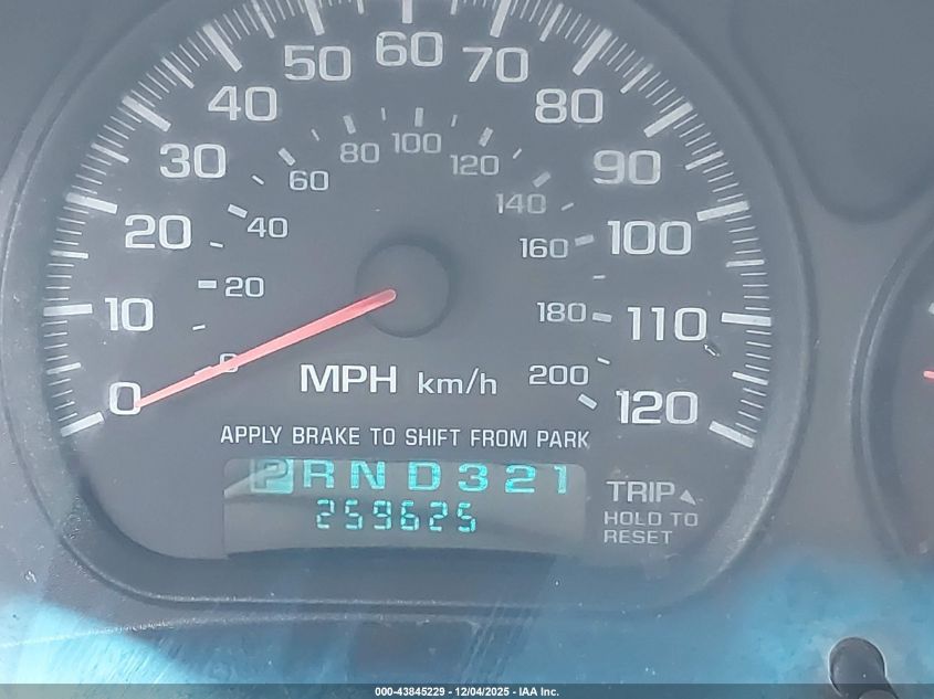 2001 Chevrolet Impala VIN: 2G1WF52E219210209 Lot: 43845229