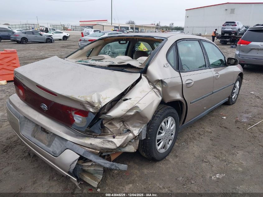 2001 Chevrolet Impala VIN: 2G1WF52E219210209 Lot: 43845229