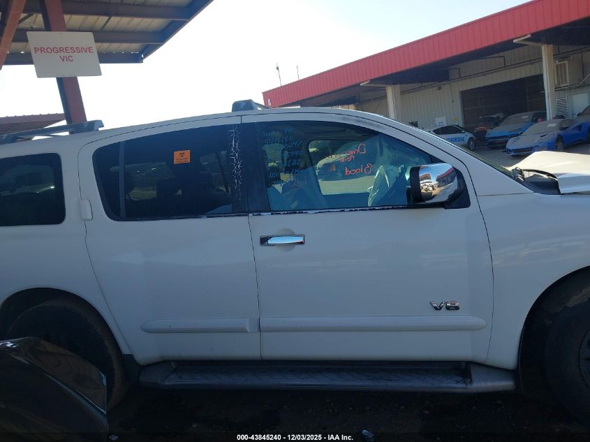 2005 Nissan Armada Le VIN: 5N1AA08A85N728282 Lot: 43845240