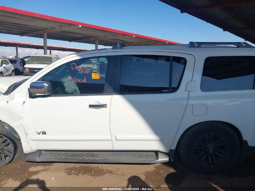 2005 Nissan Armada Le VIN: 5N1AA08A85N728282 Lot: 43845240