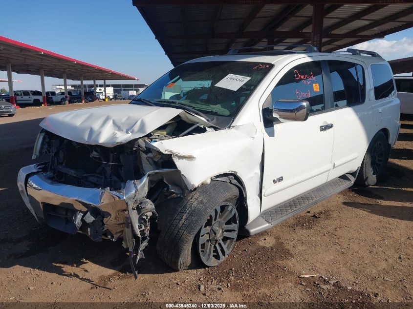 2005 Nissan Armada Le VIN: 5N1AA08A85N728282 Lot: 43845240