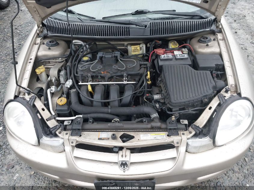 2002 Dodge Neon VIN: 1B3ES26C62D560602 Lot: 43845261