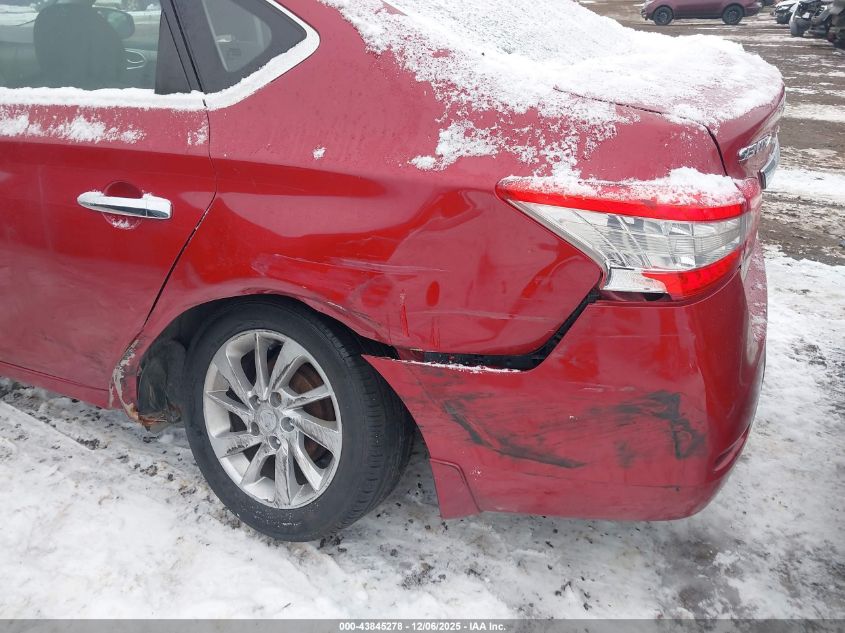 2013 Nissan Sentra Sv VIN: 3N1AB7AP5DL767423 Lot: 43845278