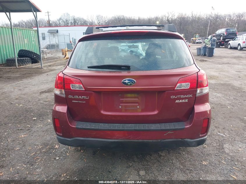 2011 Subaru Outback 2.5I VIN: 4S4BRBAC1B3412492 Lot: 43845315