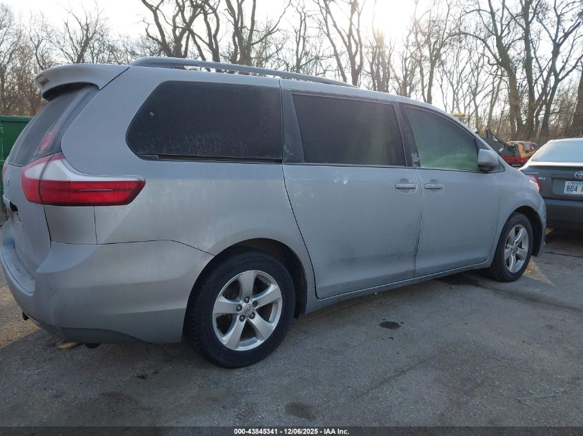 TOYOTA SIENNA LE 8 PASSENGER