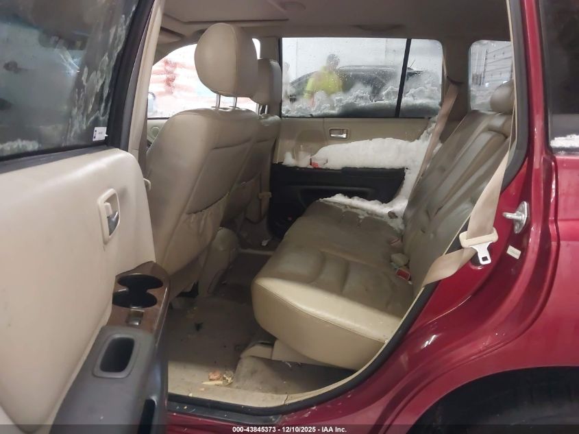 2002 Toyota Highlander Limited V6 VIN: JTEHF21A920054786 Lot: 43845373