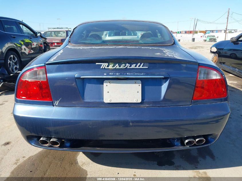 2003 Maserati Coupe Cambiocorsa/Gt VIN: ZAMBC38A130009062 Lot: 43845386