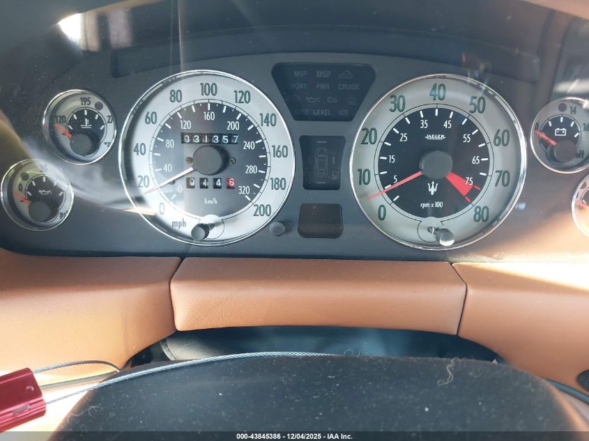 2003 Maserati Coupe Cambiocorsa/Gt VIN: ZAMBC38A130009062 Lot: 43845386