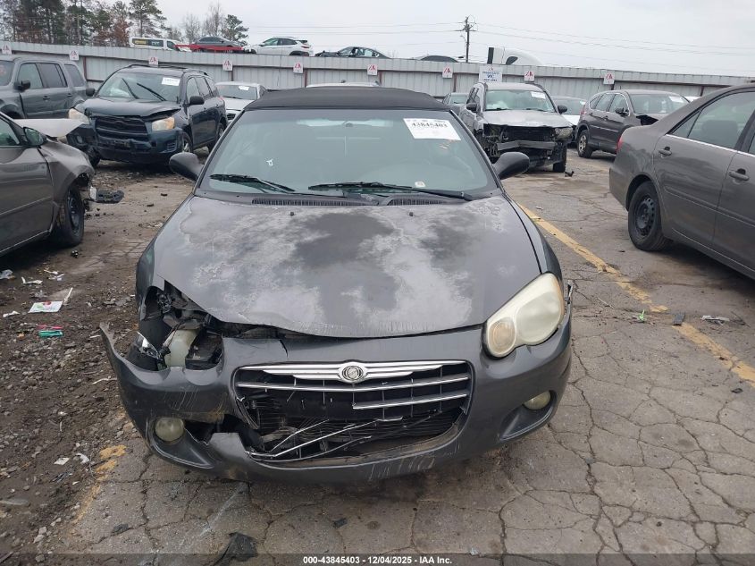 2005 Chrysler Sebring Touring VIN: 1C3EL55R75N640903 Lot: 43845403
