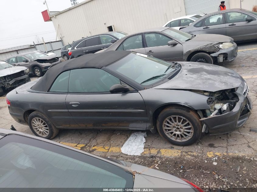 2005 Chrysler Sebring Touring VIN: 1C3EL55R75N640903 Lot: 43845403