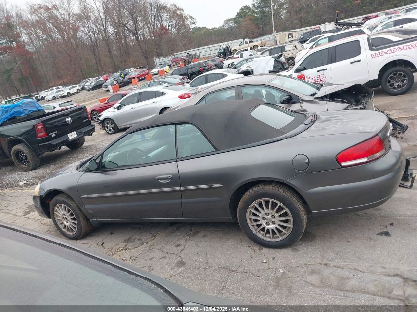 2005 Chrysler Sebring Touring VIN: 1C3EL55R75N640903 Lot: 43845403