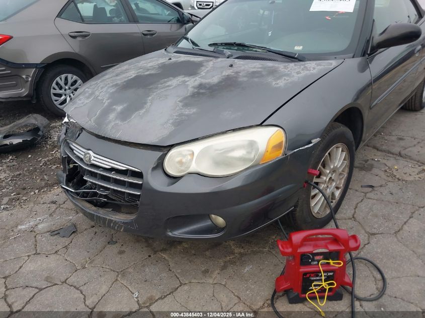 2005 Chrysler Sebring Touring VIN: 1C3EL55R75N640903 Lot: 43845403