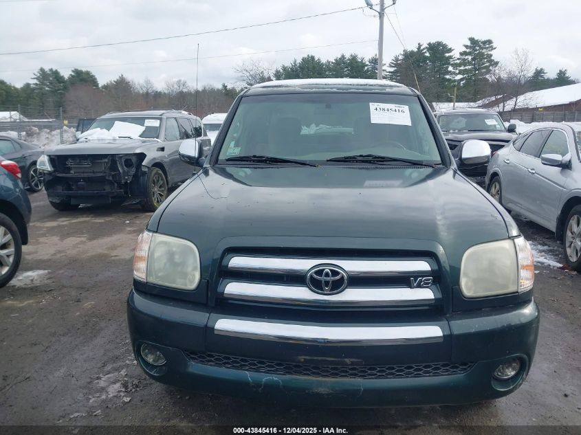 2006 Toyota Tundra Sr5 V8 VIN: 5TBDT44156S554670 Lot: 43845416