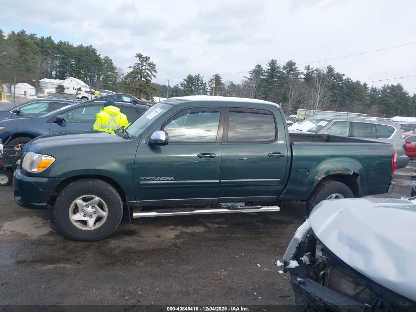 2006 Toyota Tundra Sr5 V8 VIN: 5TBDT44156S554670 Lot: 43845416