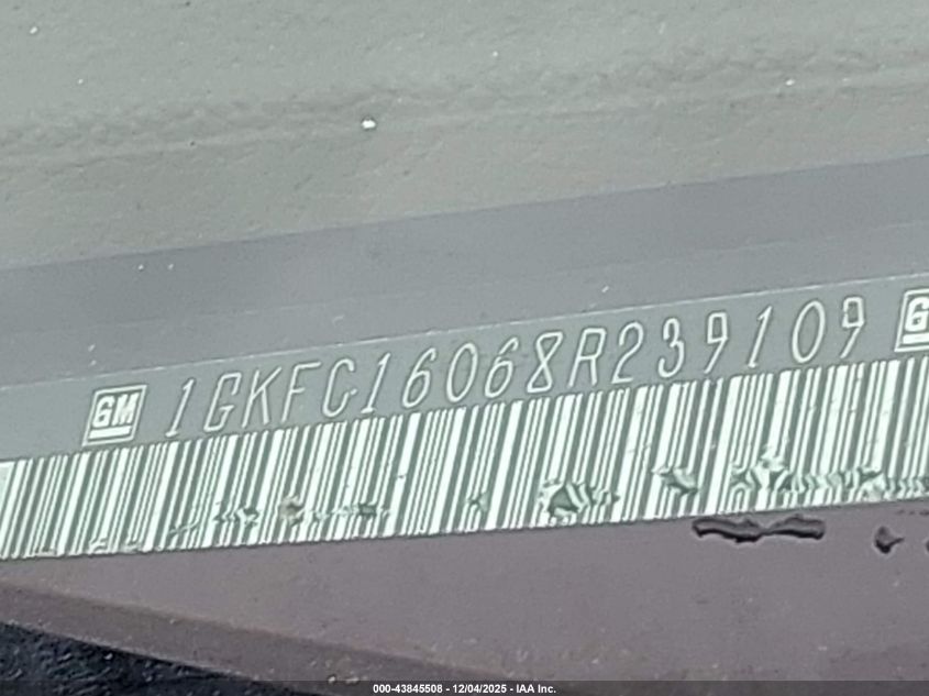 2008 GMC Yukon Xl 1500 Slt VIN: 1GKFC16068R239109 Lot: 43845508