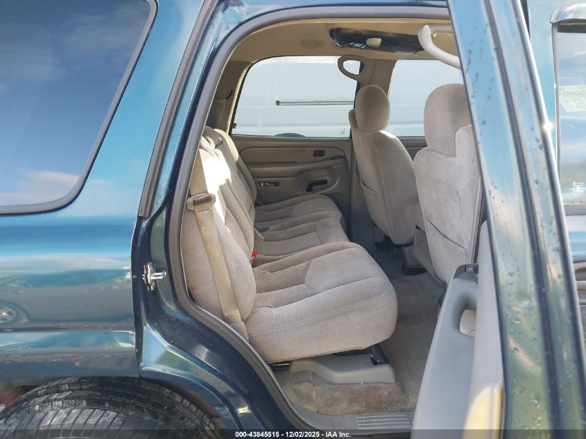 2005 Chevrolet Tahoe Ls VIN: 1GNEC13V05R144359 Lot: 43845515