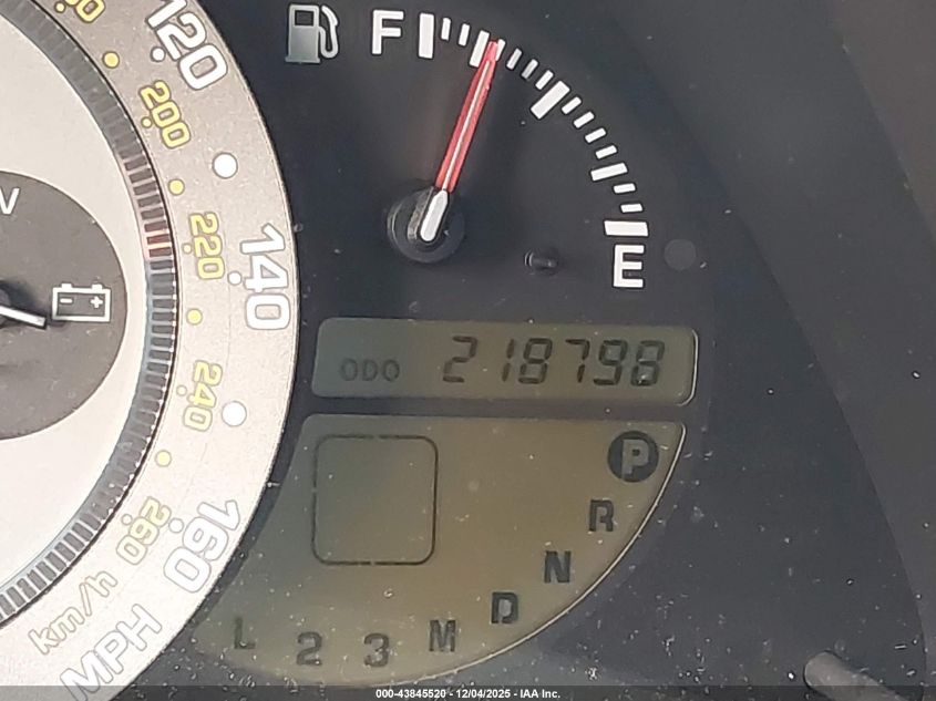 2001 Lexus Is 300 VIN: JTHBD182010001321 Lot: 43845520