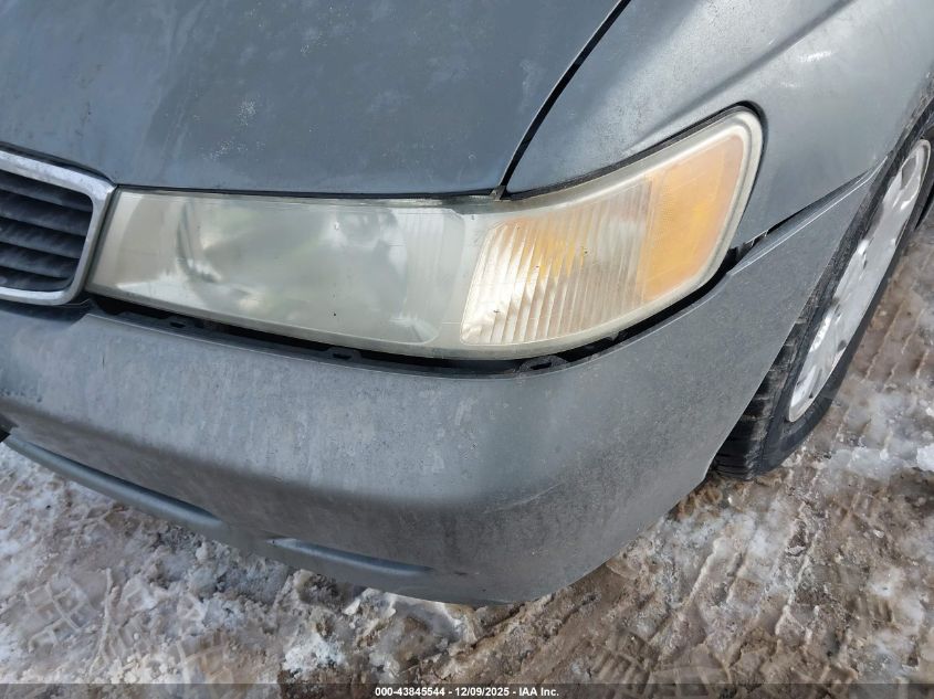 2000 Honda Odyssey Lx VIN: 2HKRL1858YH626642 Lot: 43845544