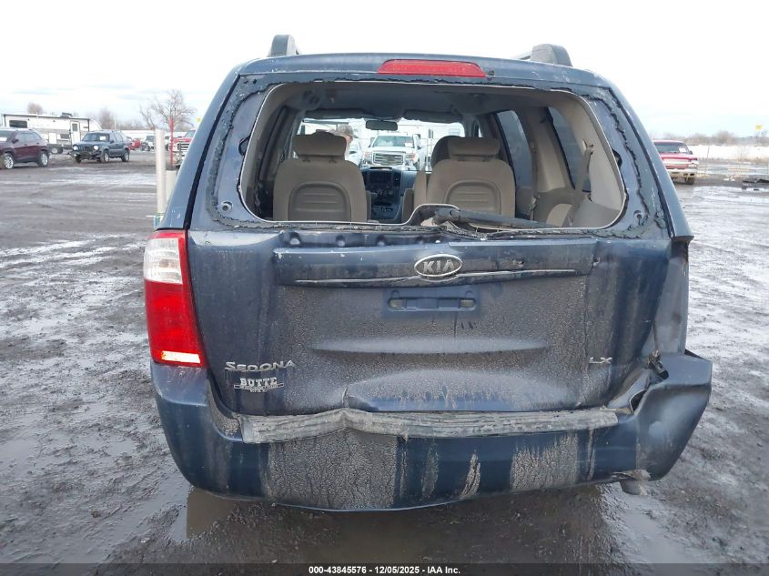 2007 Kia Sedona Lx VIN: KNDMB233776154838 Lot: 43845576