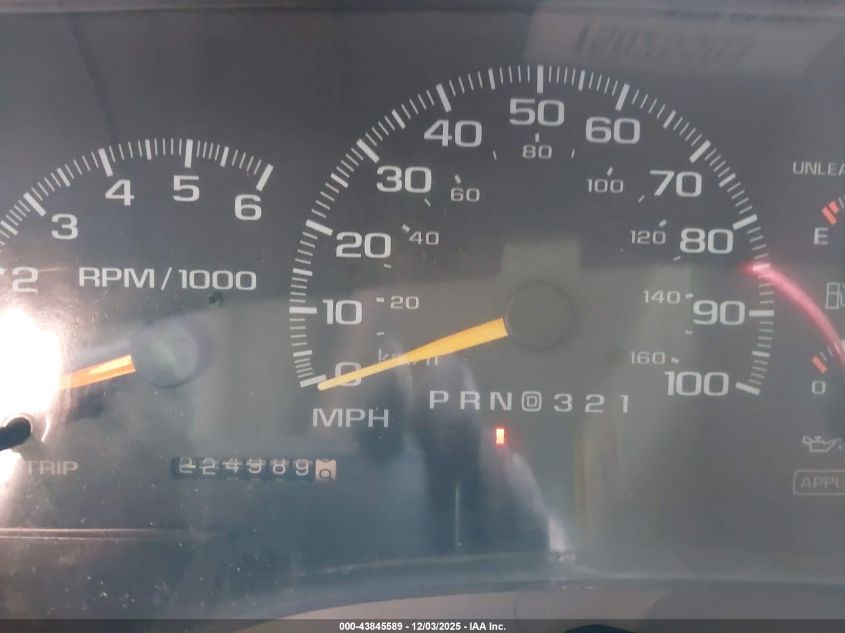 1998 GMC Sierra 1500 Sl Wideside VIN: 2GTEK19R2W1539269 Lot: 43845589