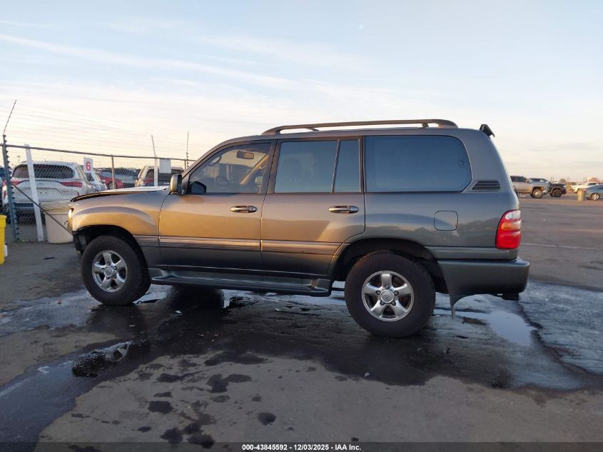 2002 Toyota Land Cruiser VIN: JTEHT05J922025025 Lot: 43845592