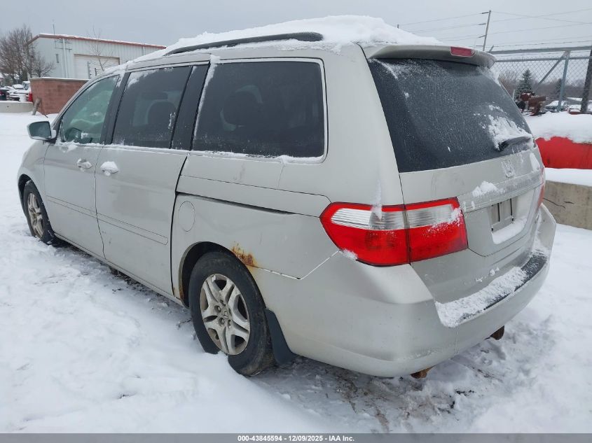 2005 Honda Odyssey Ex-L VIN: 5FNRL38655B419544 Lot: 43845594