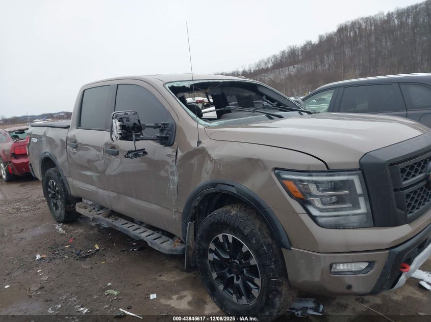 2021 Nissan Titan Pro-4X 4X4 VIN: 1N6AA1EDXMN524555 Lot: 43845617
