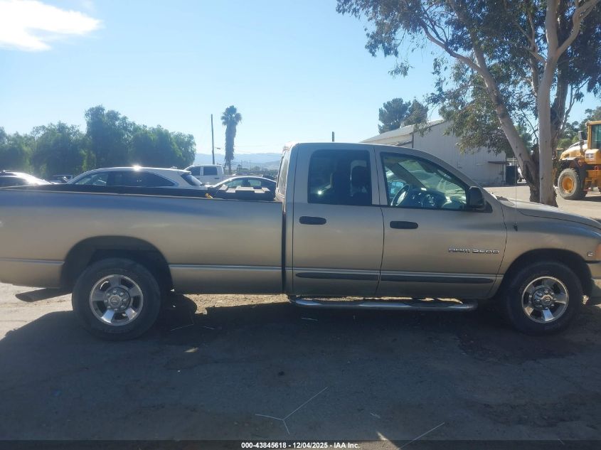 2005 Dodge Ram 2500 Slt/Laramie VIN: 3D7KR28C65G742825 Lot: 43845618