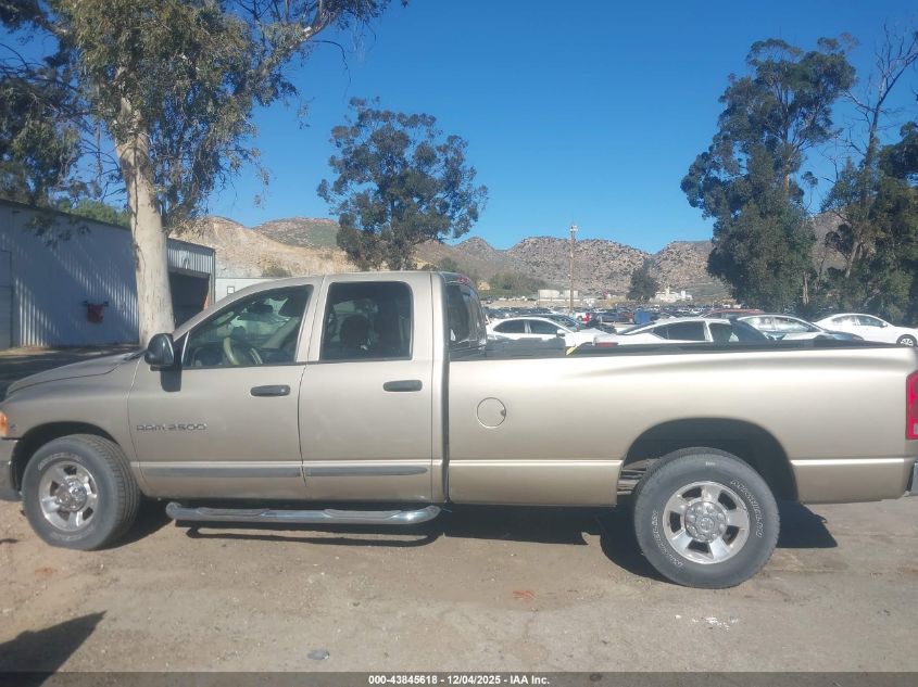 2005 Dodge Ram 2500 Slt/Laramie VIN: 3D7KR28C65G742825 Lot: 43845618