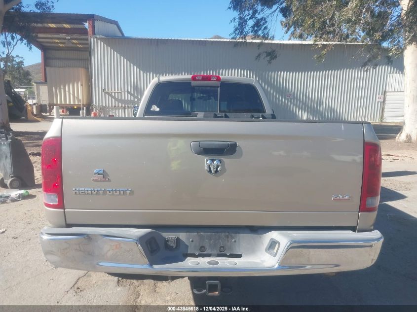 2005 Dodge Ram 2500 Slt/Laramie VIN: 3D7KR28C65G742825 Lot: 43845618