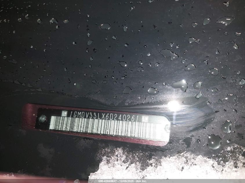 2006 Pontiac Montana Sv6 VIN: 1GMDV33LX6D240261 Lot: 43845627