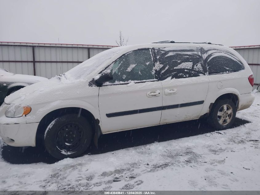 2006 Dodge Grand Caravan VIN: 1D4GP24RX6B647021 Lot: 43845641